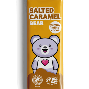 Oso de chocolate y caramelo salado Plamil