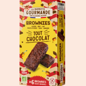 Brownies de chocolate La Marmotte Gourmande