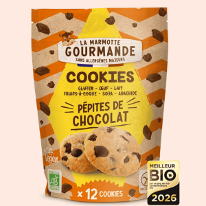Galletas con chips de chocolate La Marmotte Gourmande