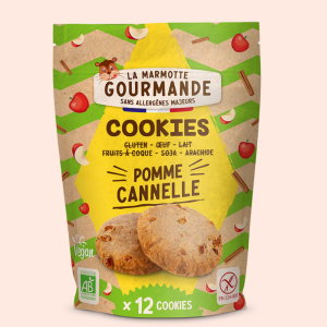 Galletas de manzana y canela La Marmotte Gourmande